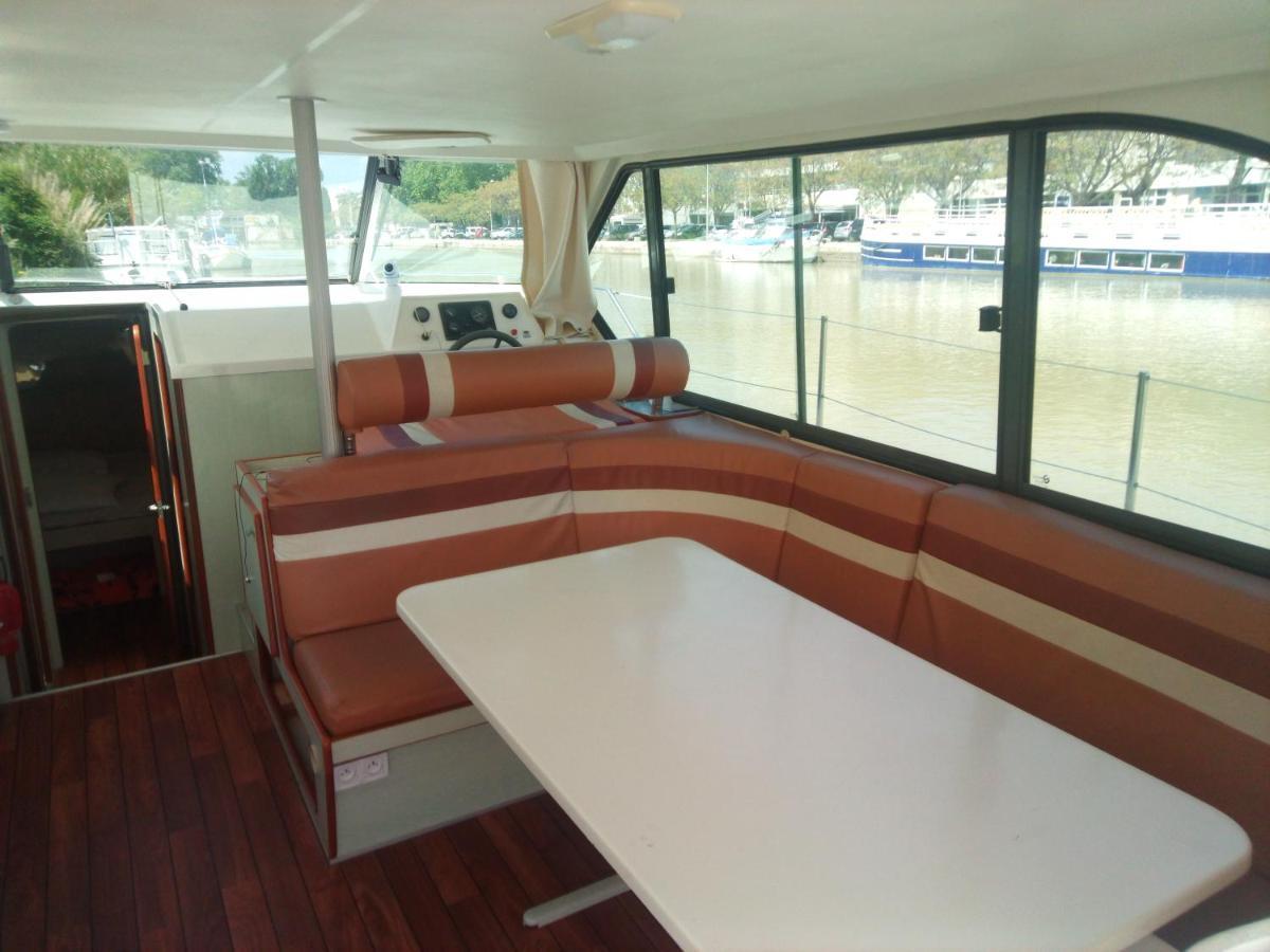 Bateau 6 Personnes Sans Permis Terrasse A Quai Ou Option Navigation Hotel Béziers Buitenkant foto