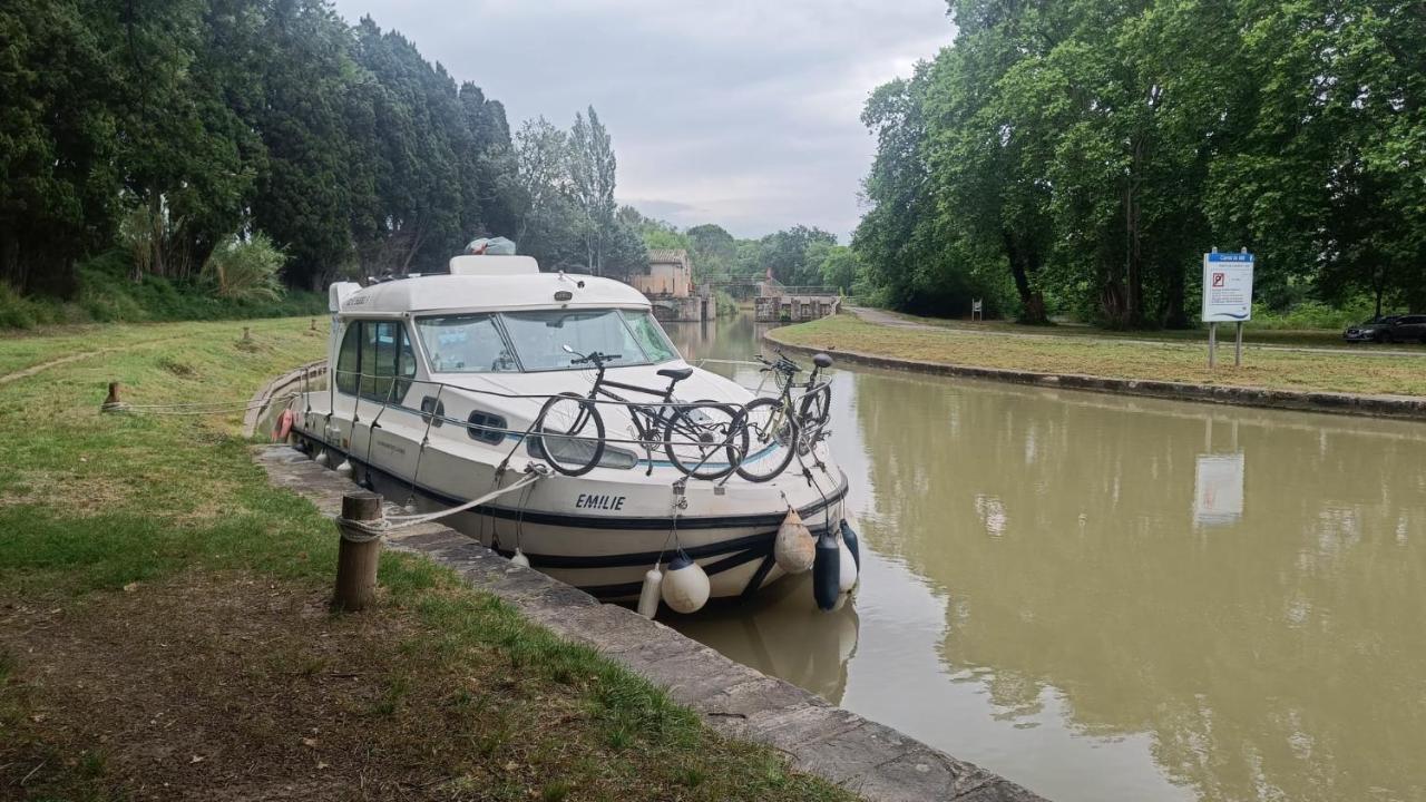 Bateau 6 Personnes Sans Permis Terrasse A Quai Ou Option Navigation Hotel Béziers Buitenkant foto